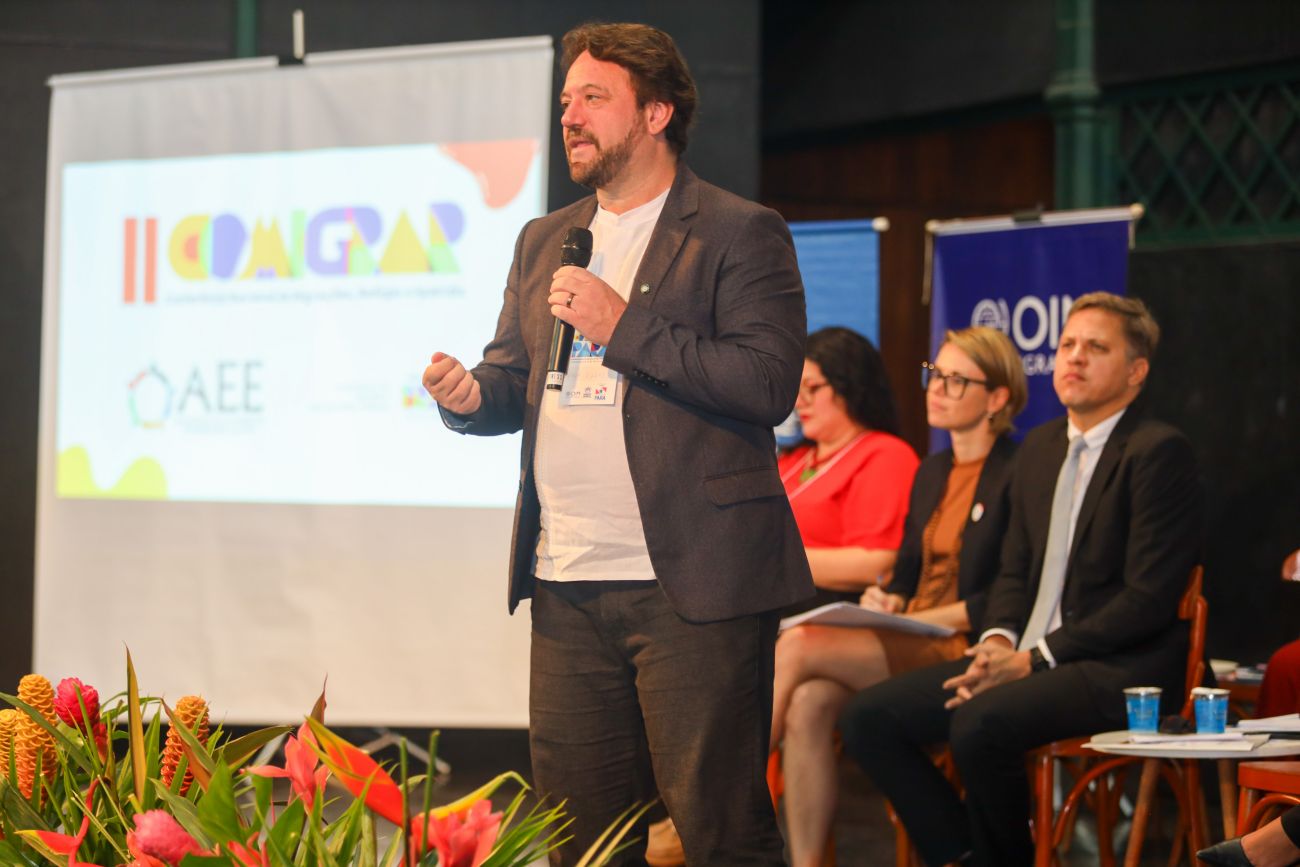 Paulo Iles, coordenador de Política Migratória do Ministério de Justiça e Segurança Pública