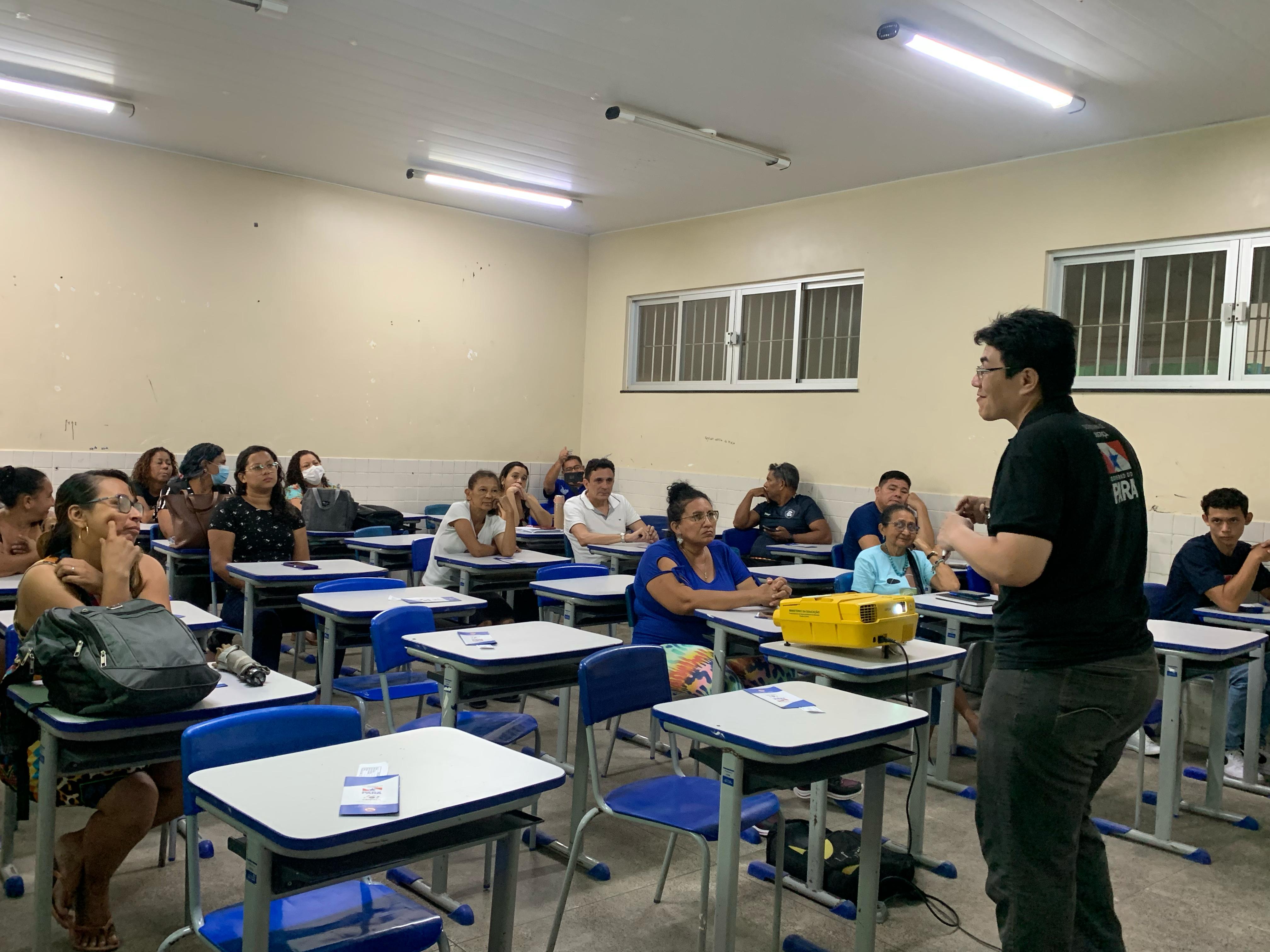 Ação escola Benguí