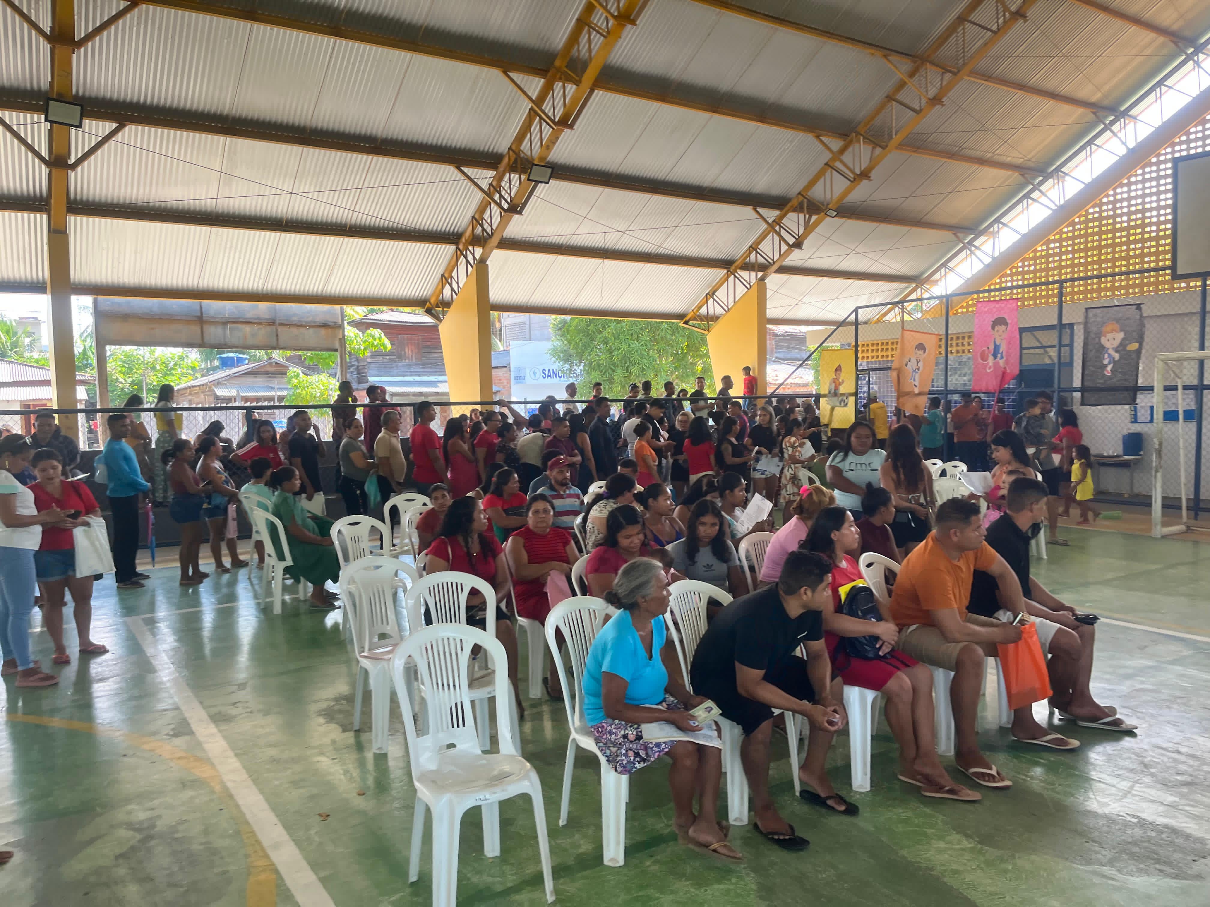 Atendimento da Seju no município de Bagre