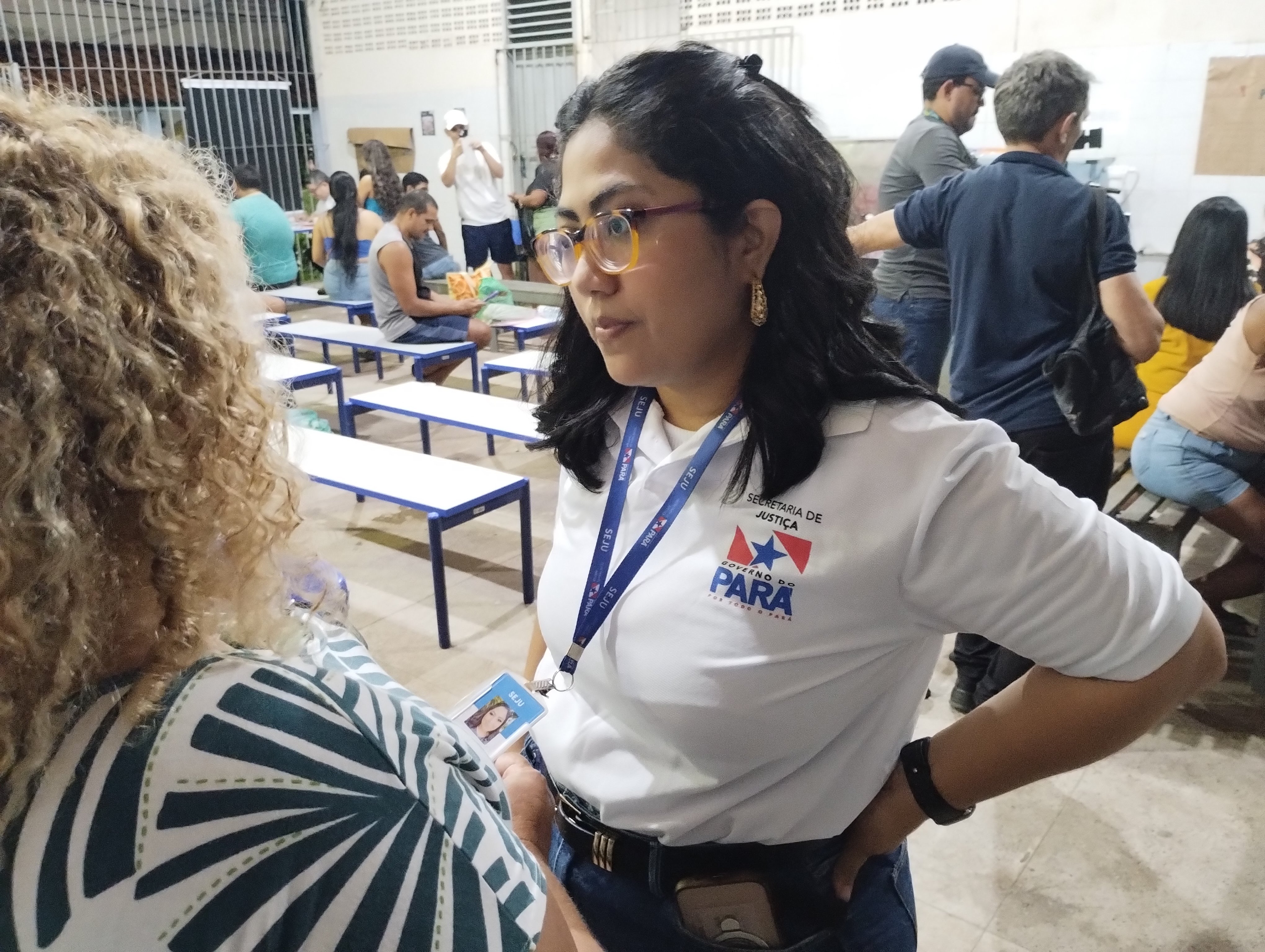 Natália Matos, coordenadora do mutirão