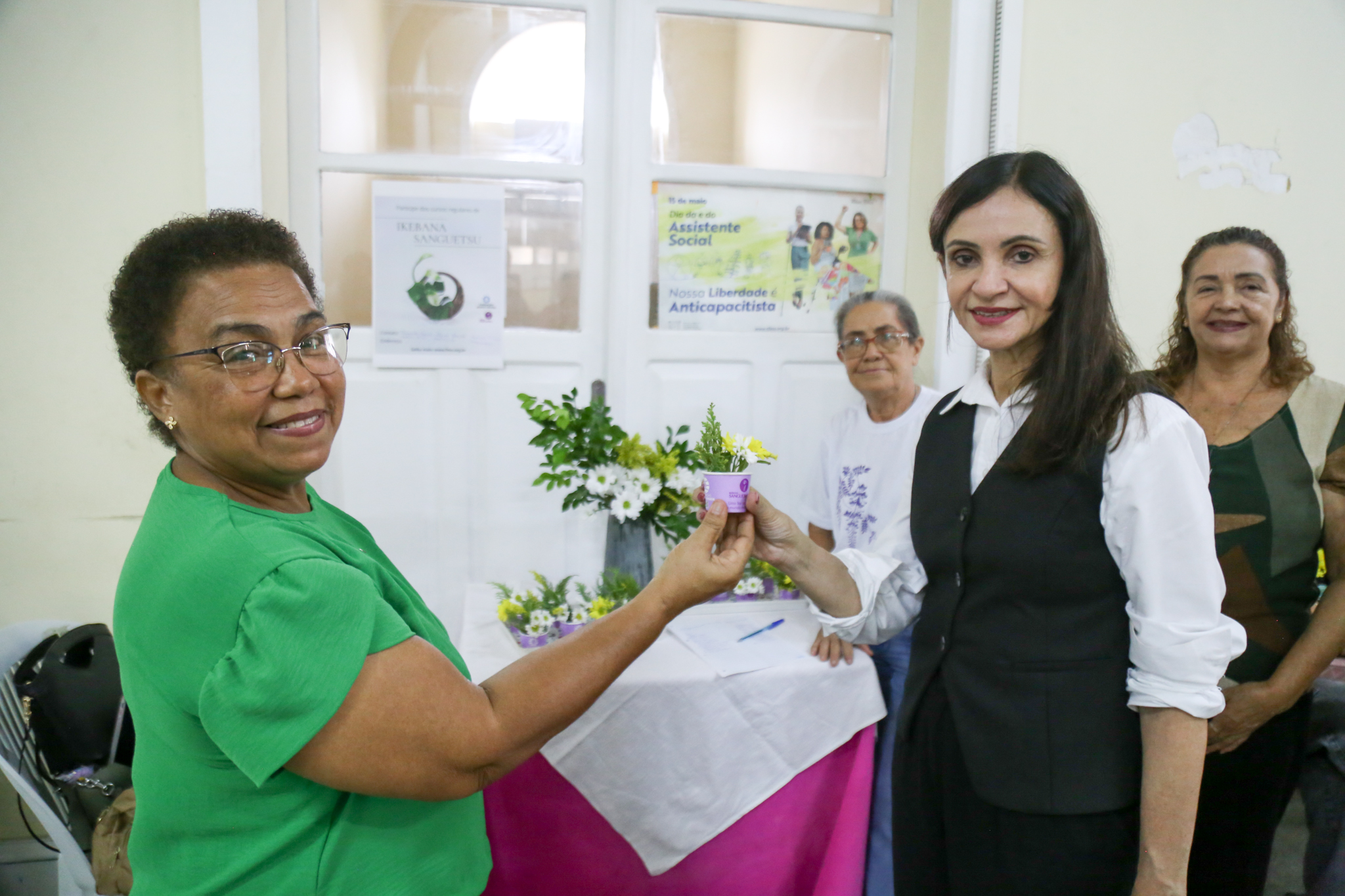 Ação pelo mês da mulher