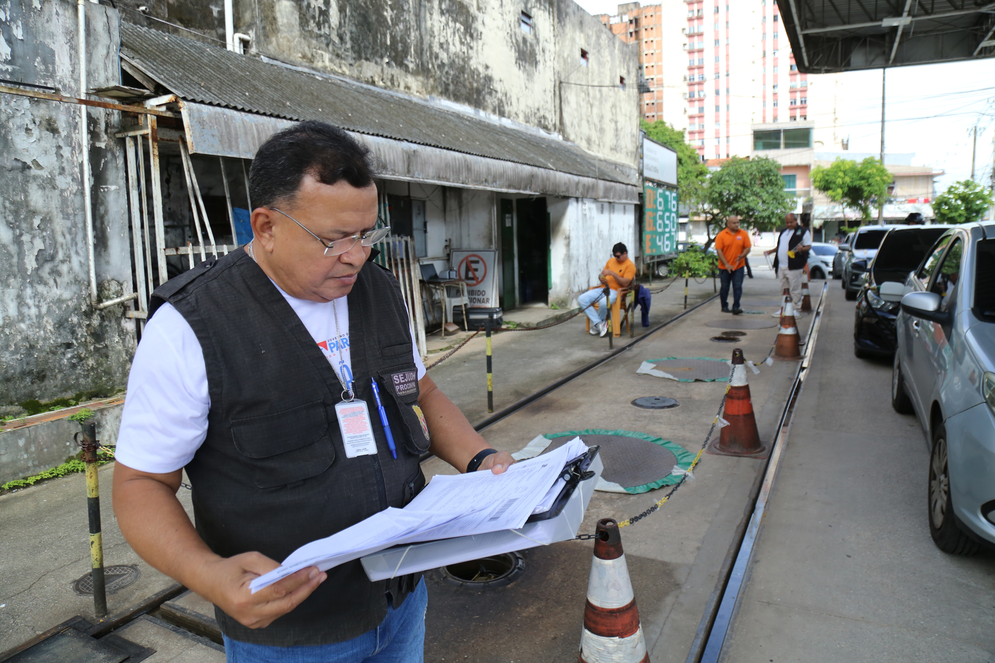 Fiscalização Procon Pará em postos