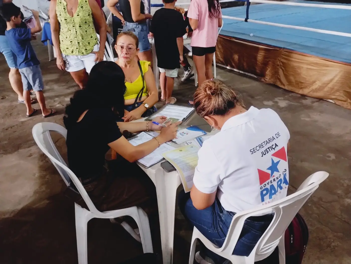 Ação social no Guamá