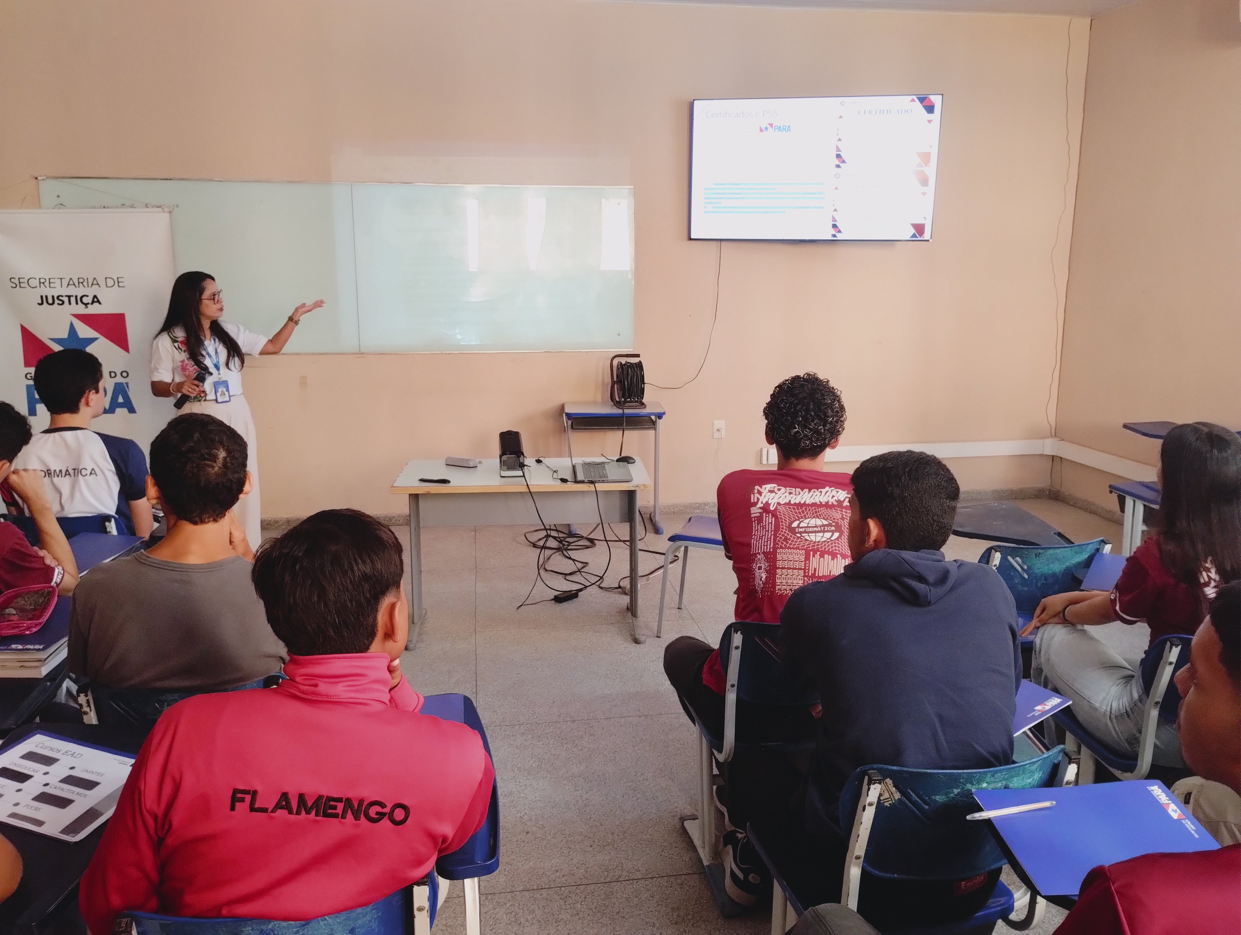 Projeto Start Cidadania na escola Vilhena Alves