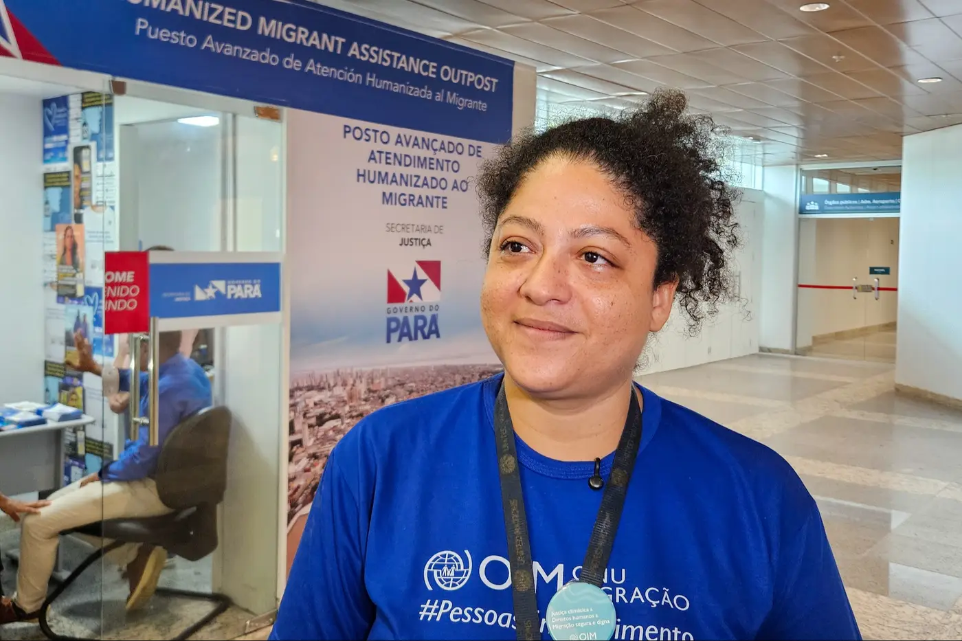  Tehany Barros, representante da Organização Internacional para as Migrações (OIM)