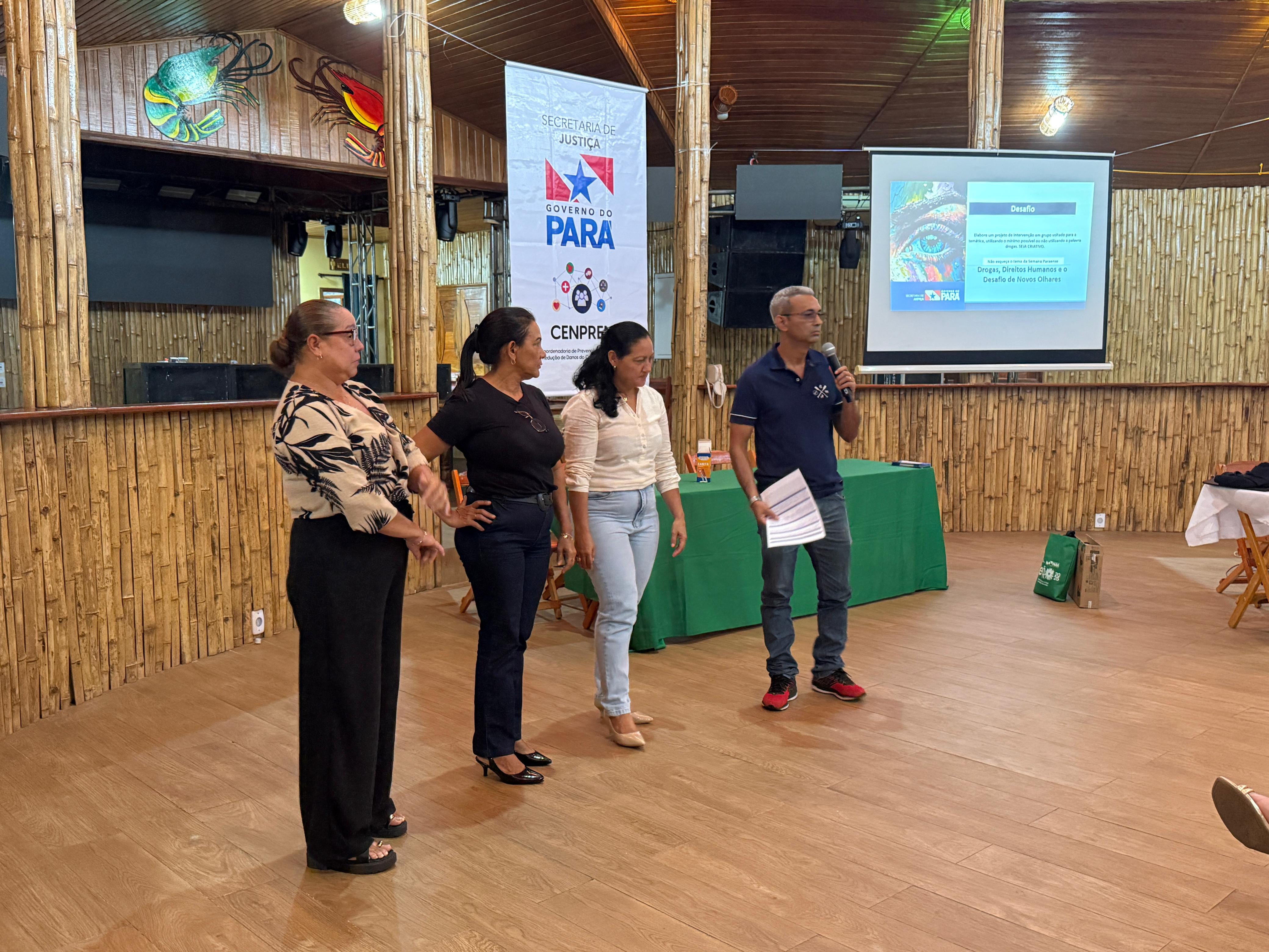 Ação de prevenção às drogas em Afuá