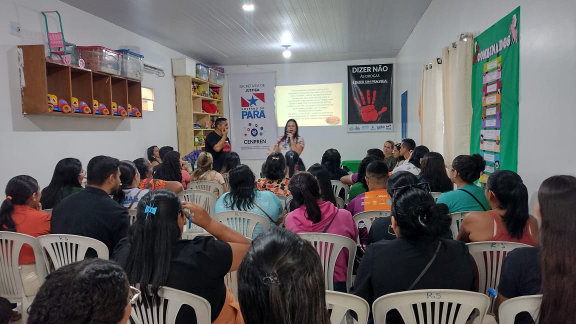 Ação de prevenção às drogas em Gurupá