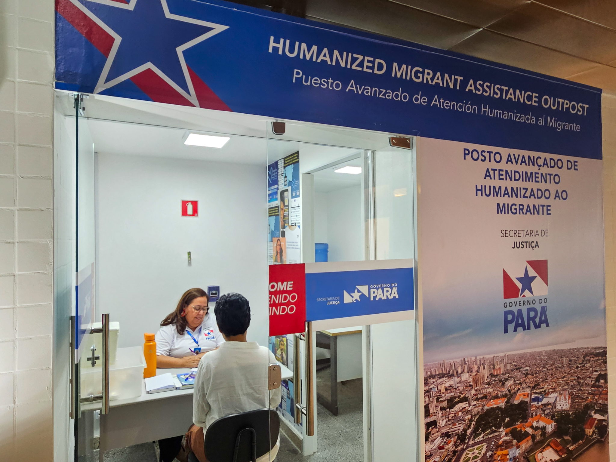 Posto de atendimento ao migrante