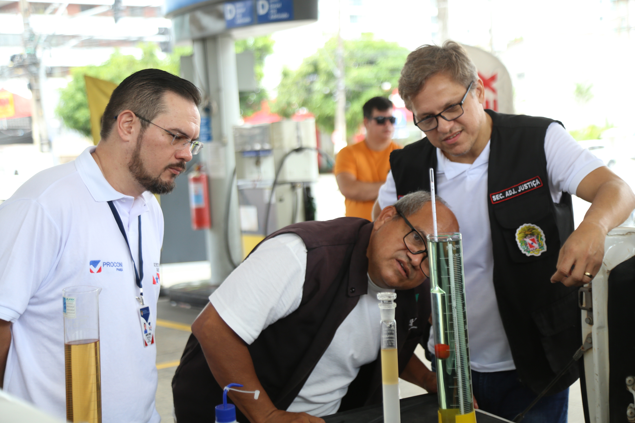 Procon e ANP Fiscalizam posto